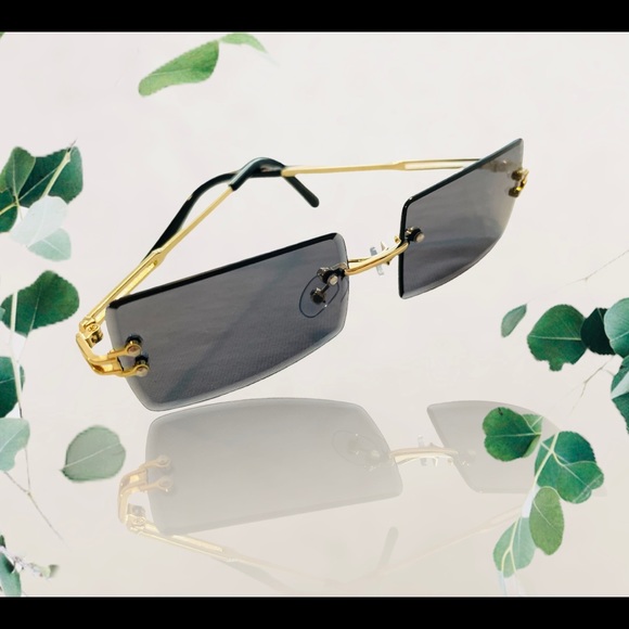 Accessories - 2021 most trend ladies frameless type square women summer sunglasses trend